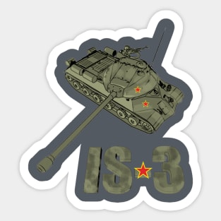 IS-3 RUSSIAN TANK Sticker